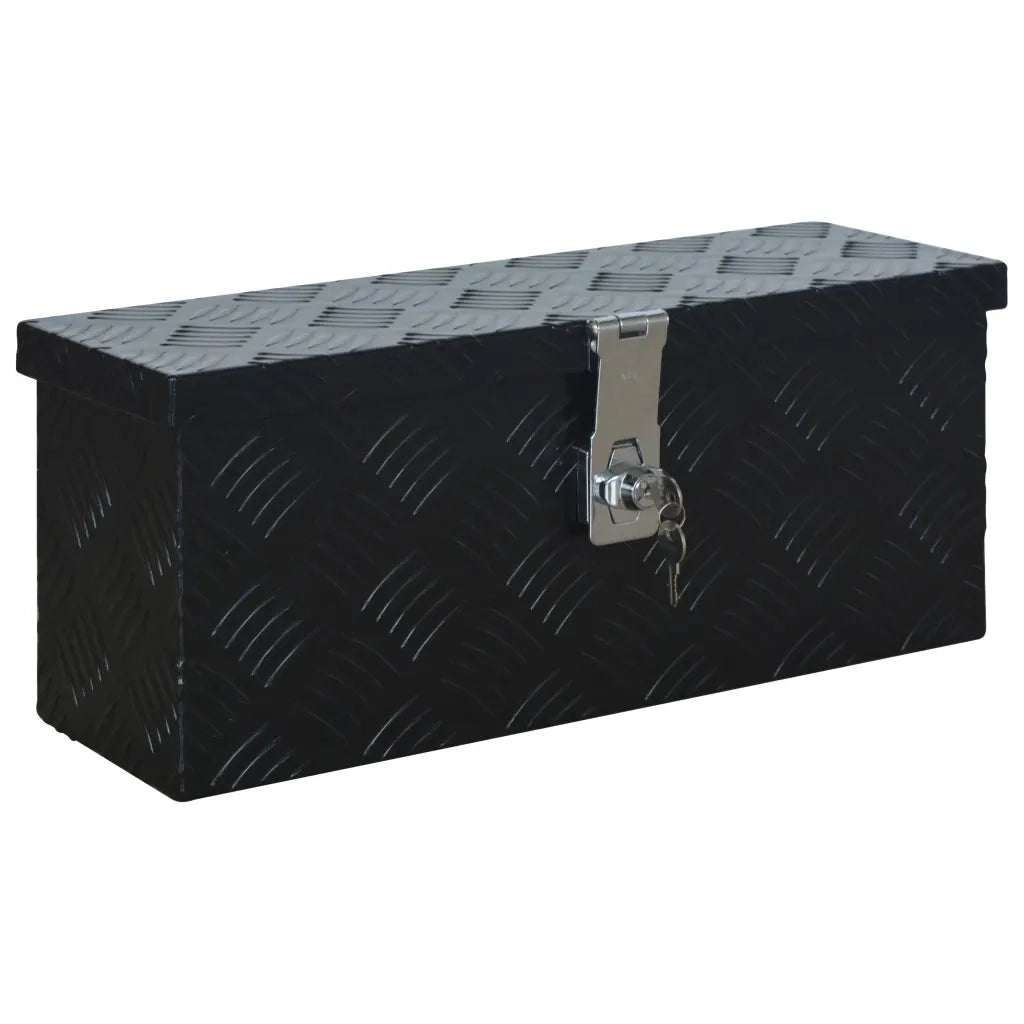 Scatola in Alluminio 485x140x200 mm Nera 144845