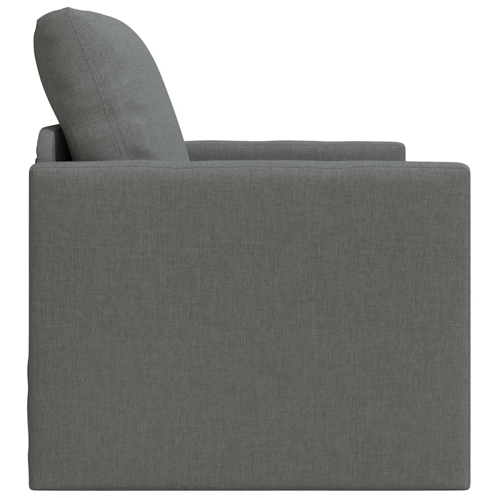 Divano letto | Sof¨¤ letto | Letto singolo 60cm Grigio scuro Tessuto