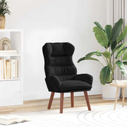 poltrona Nero 69 x 74 x 93 cm Velluto 42001893