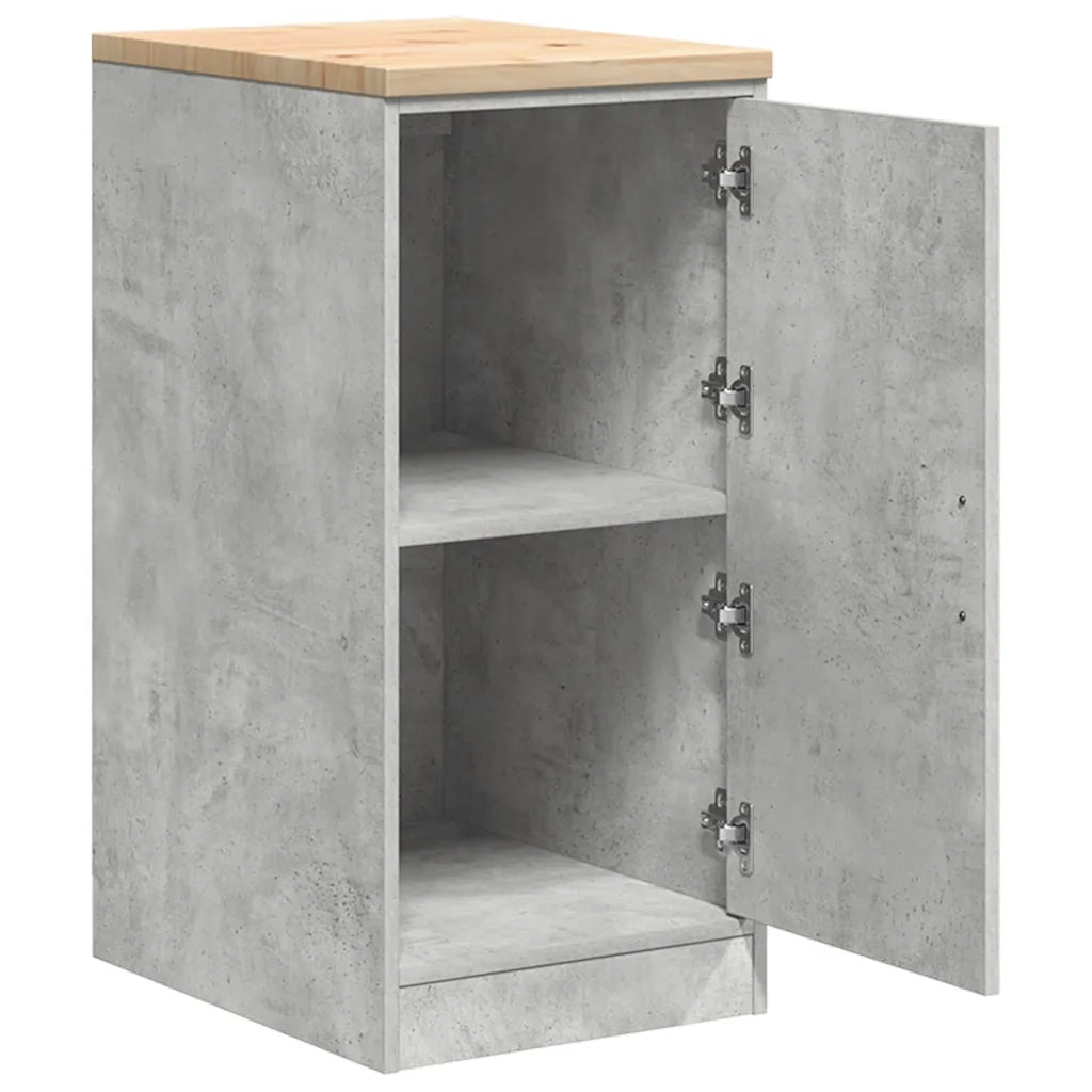 Armadietto da Garage Grigio cemento 40x51x85 cm 860565