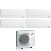 Climatizzatore Condizionatore Mitsubishi Electric Quadri Split Inverter Linea Plus serie MSZ-AY 9+9+15+18 con MXZ-4F80VF R-32 Wi-Fi Integrato 9000+9000+15000+18000