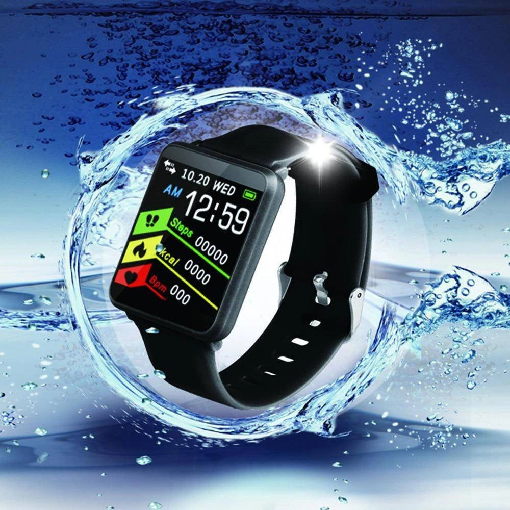 Trade Shop - Fitness Smart Watch F1 Orologio Intelligente Frequenza Cardiaca Bluetooh Touch -