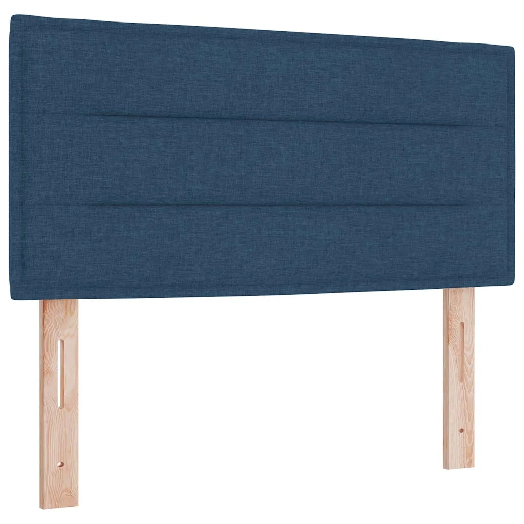 Letto a Sorgente LED con strisce LED Blu 120 x 200 cm Tessuto 3342358