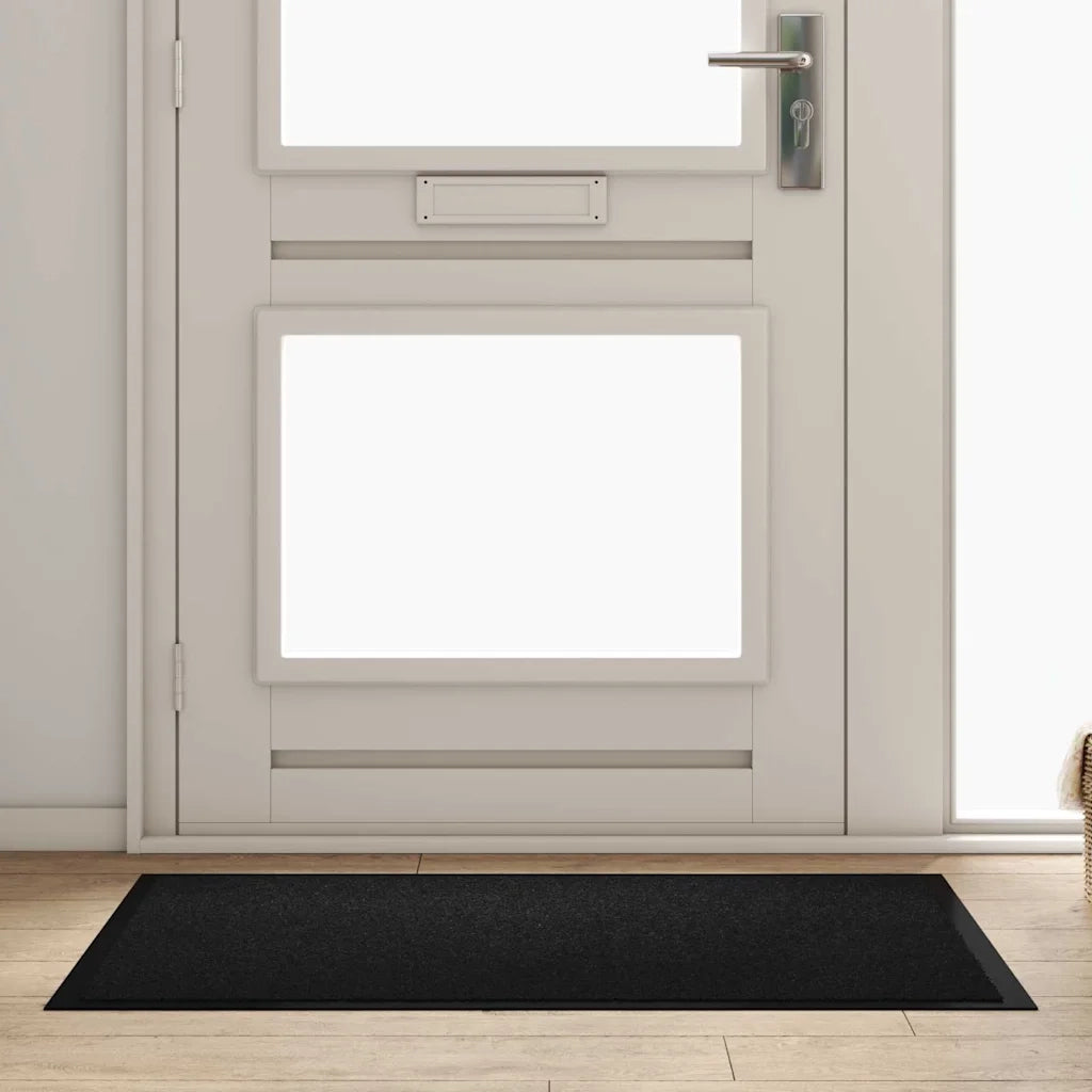 Zerbino | Tappetino Nero 60 x 40 x 1.2 cm Tessuto Teddy