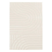 Tappeto interno con archi color crema