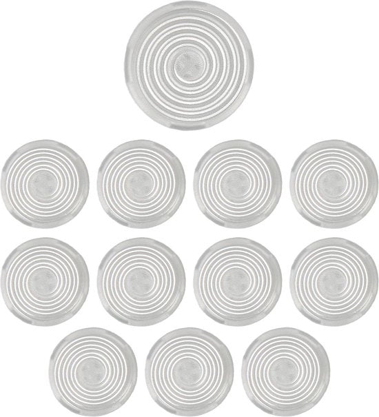 Copertura di Bottone 12 Pezzi 202 mm 253 mm Snackbox - Bianco