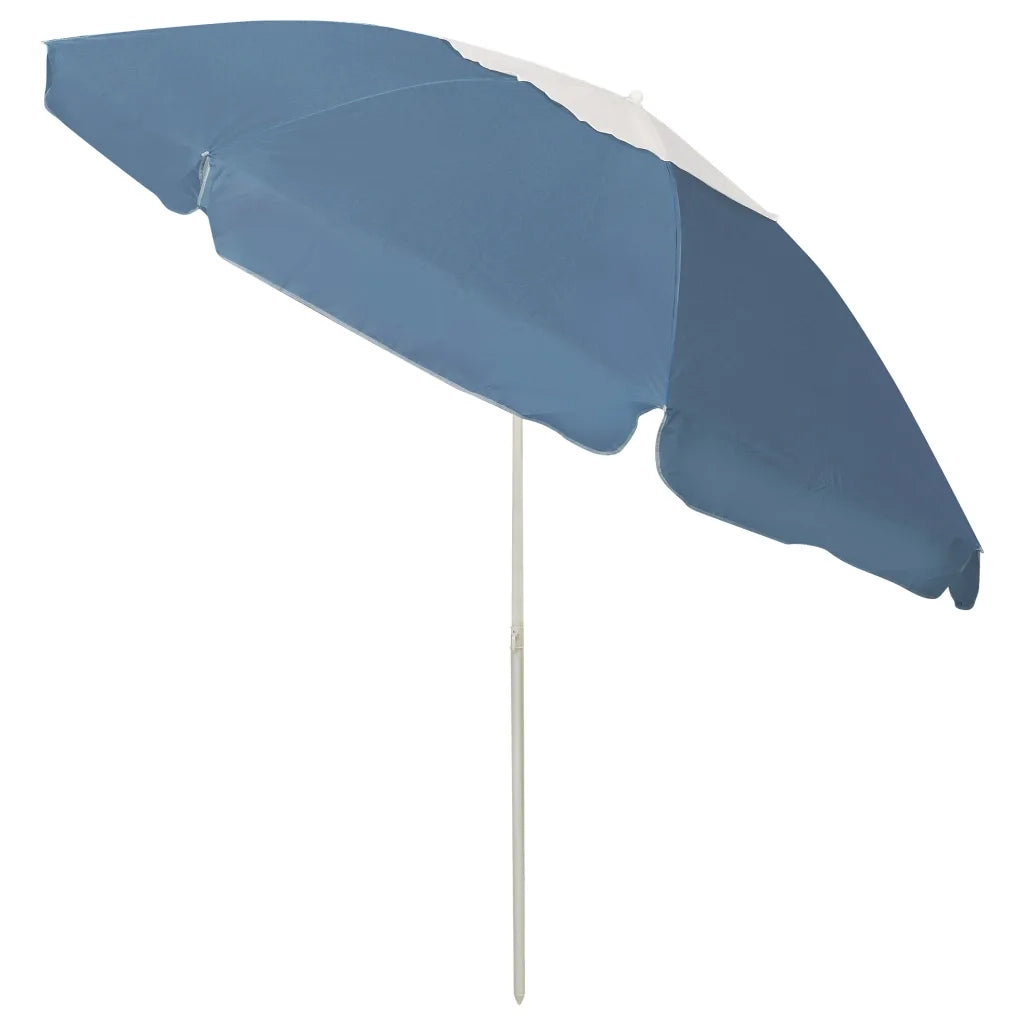 Ombrellone da Spiaggia-Ombrellone da mare Blu 240 cm 216148