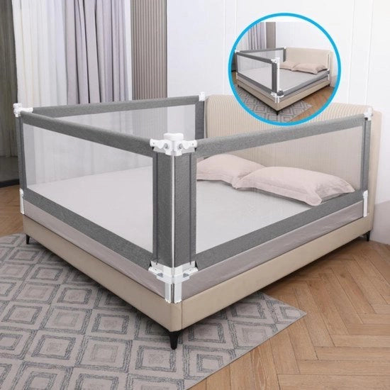 Protezione di Emergenza Letto - Design Adattabile - 180 cm - Per Maggiore Sicurezza