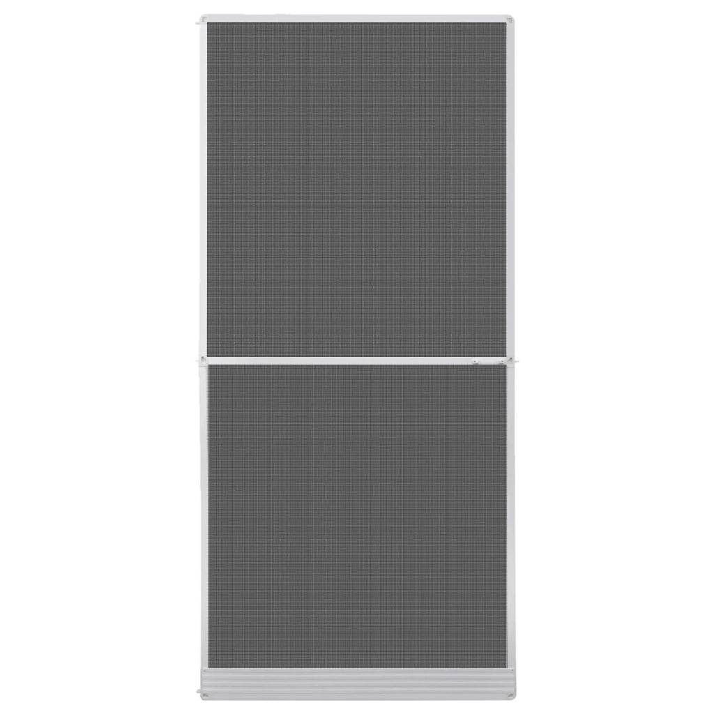 Schermo Insetti a Battente Bianco e Nero 100 x 215 cm 42047047