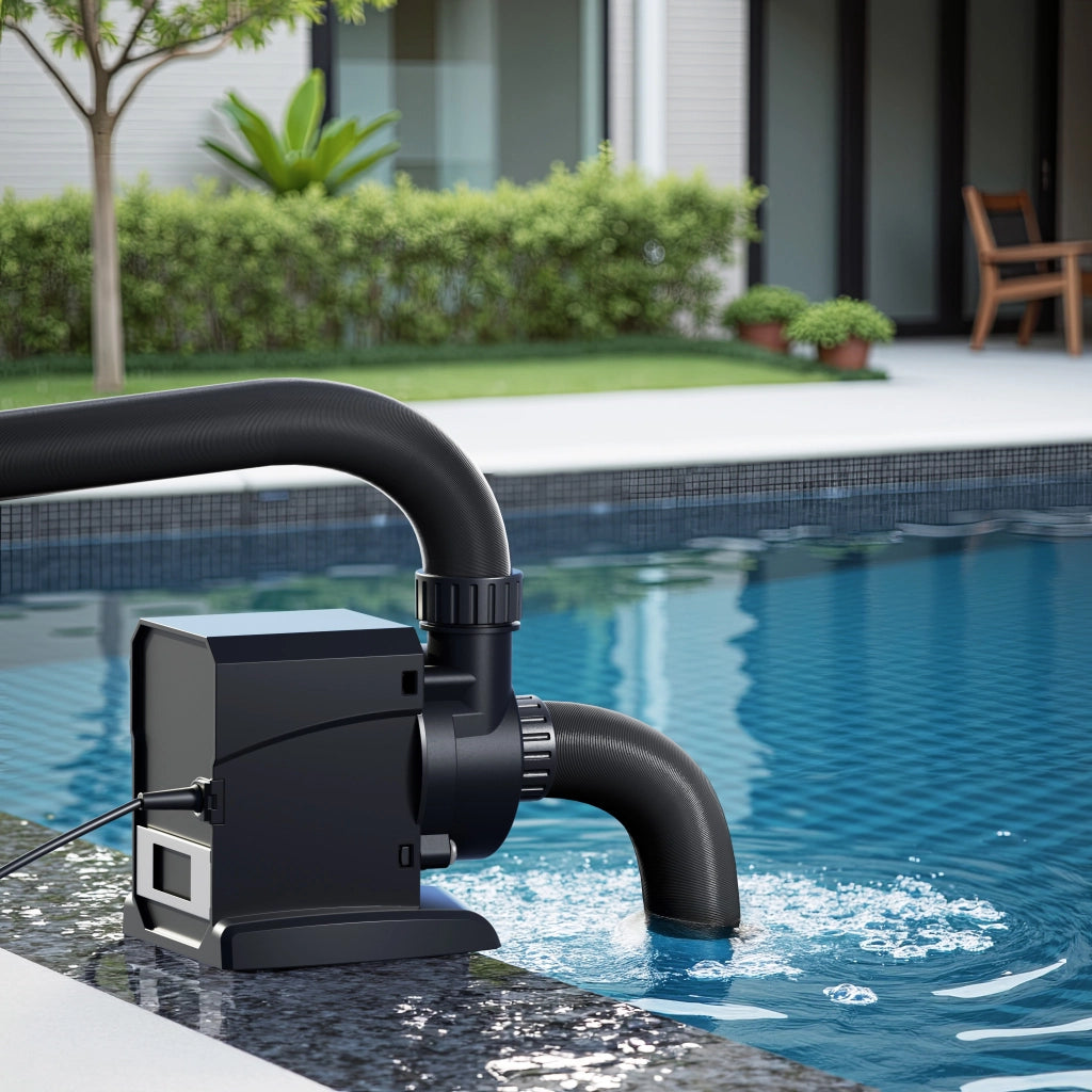 CPP-7000 Pompa piscina per ricircolo e filtraggio 7000l/h 50W, Pompa di circolazione
