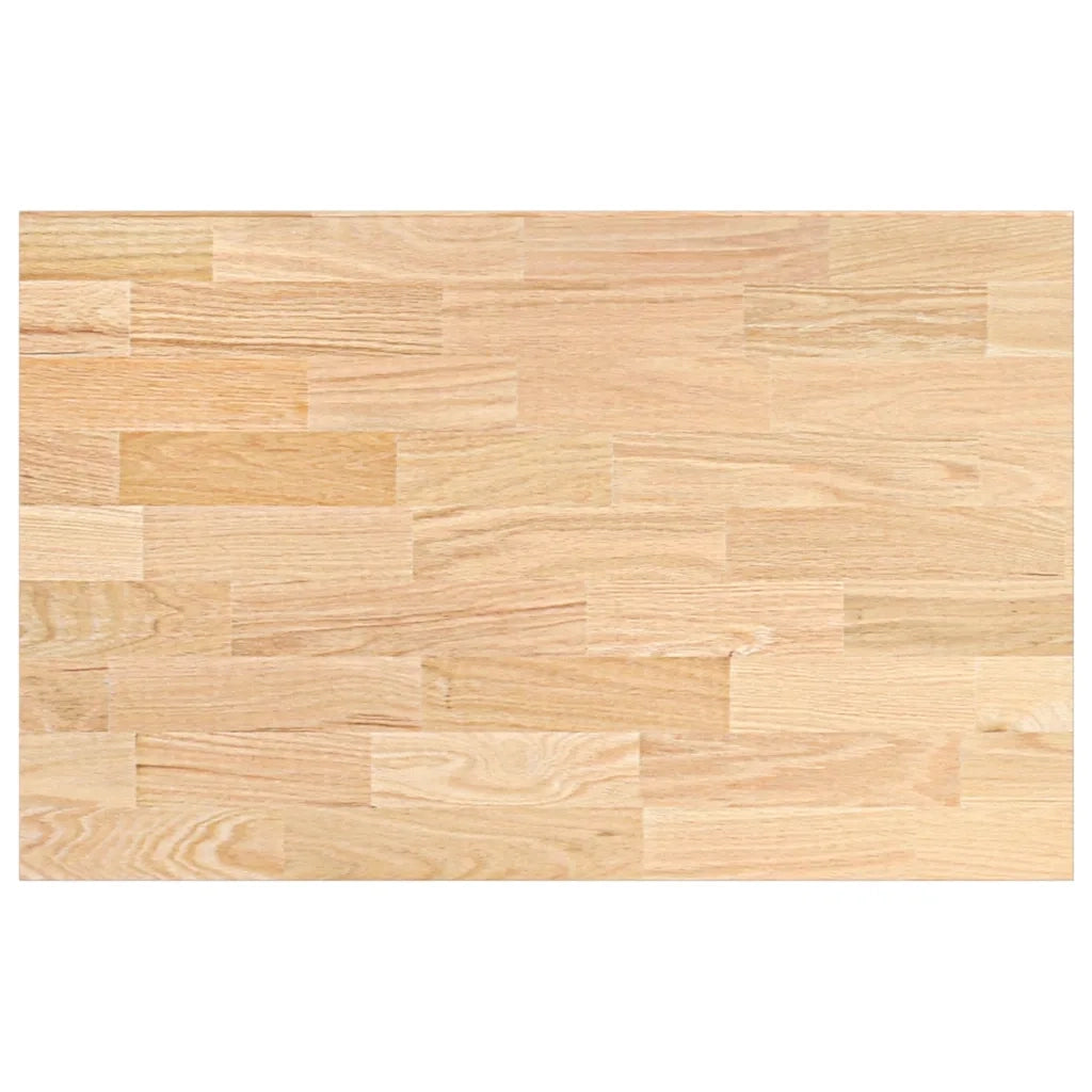 Piano di Lavoro Cucina-Top Cucina 100x63,5x2,7 cm Legno Massello Rovere