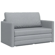 Divano letto | Sof¨¤ letto | Letto singolo 110cm Grigio chiaro Tessuto