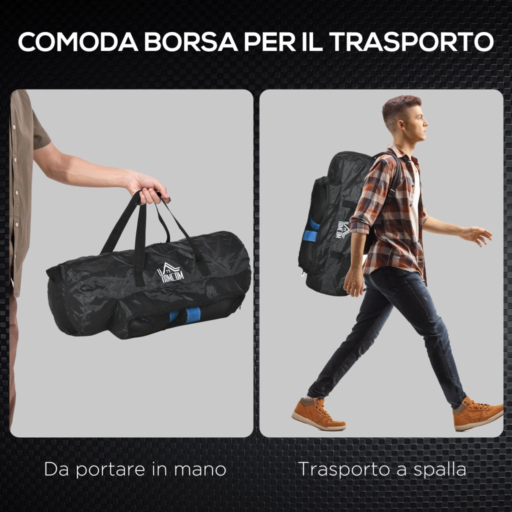 Set Sacco da Boxe con Guantoni ¨C Minimal ¨C Blu