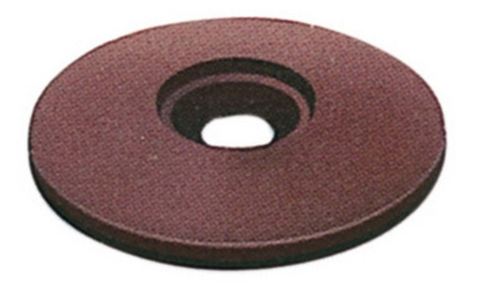 100pz rondella ferro tonda con guarnizione 6,7x19 finitura rosso di siena cod:ferx.56201