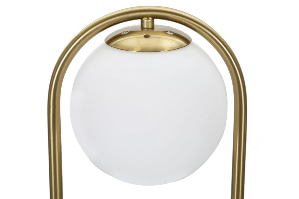 LAMPADA DA TAVOLO GLAMY ARC -A- CM Ø 21X47