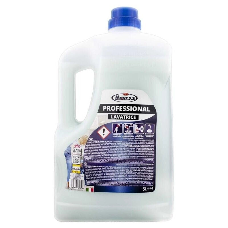 MAURY'S PROFESSIONAL 5LT DETERGENTE LAVATRICE BLU SENSATION