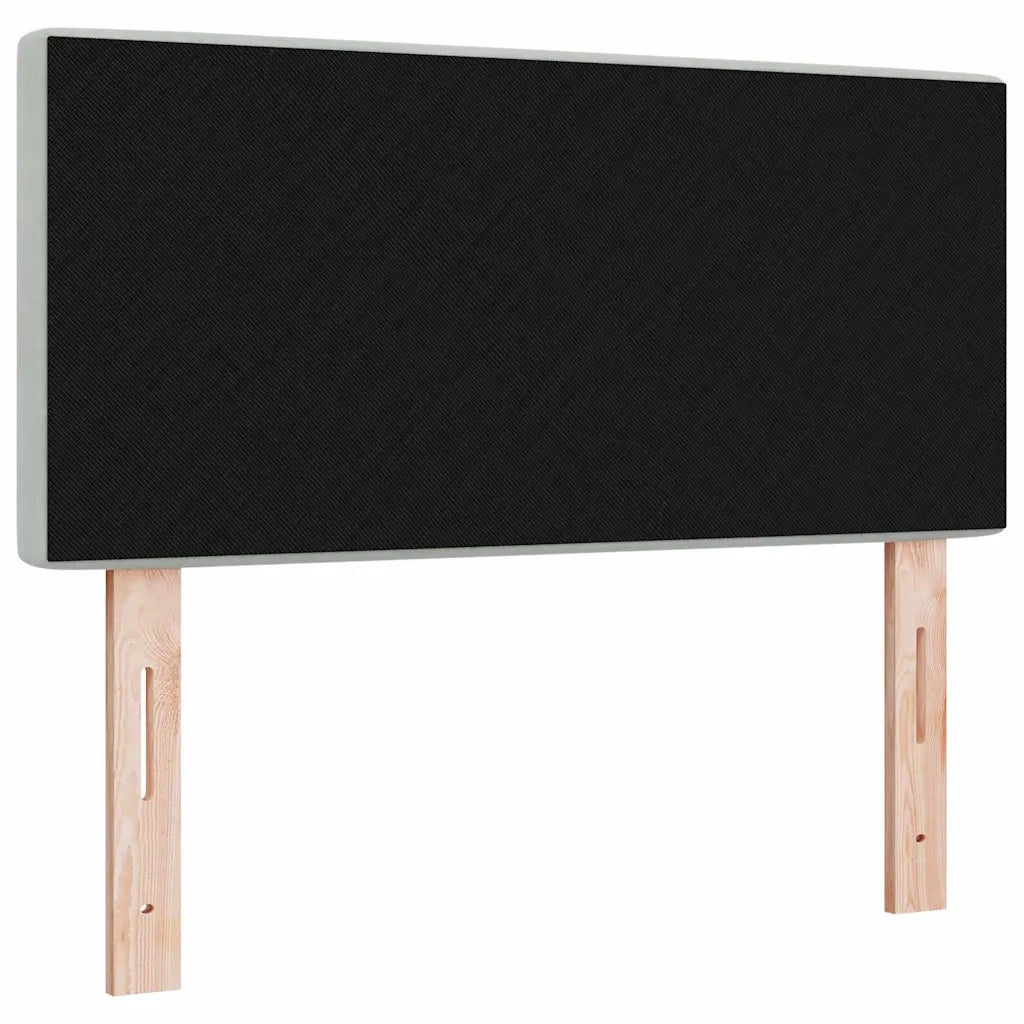 Testiera | Testata LED con strisce LED Grigio chiaro 100 cm Velluto