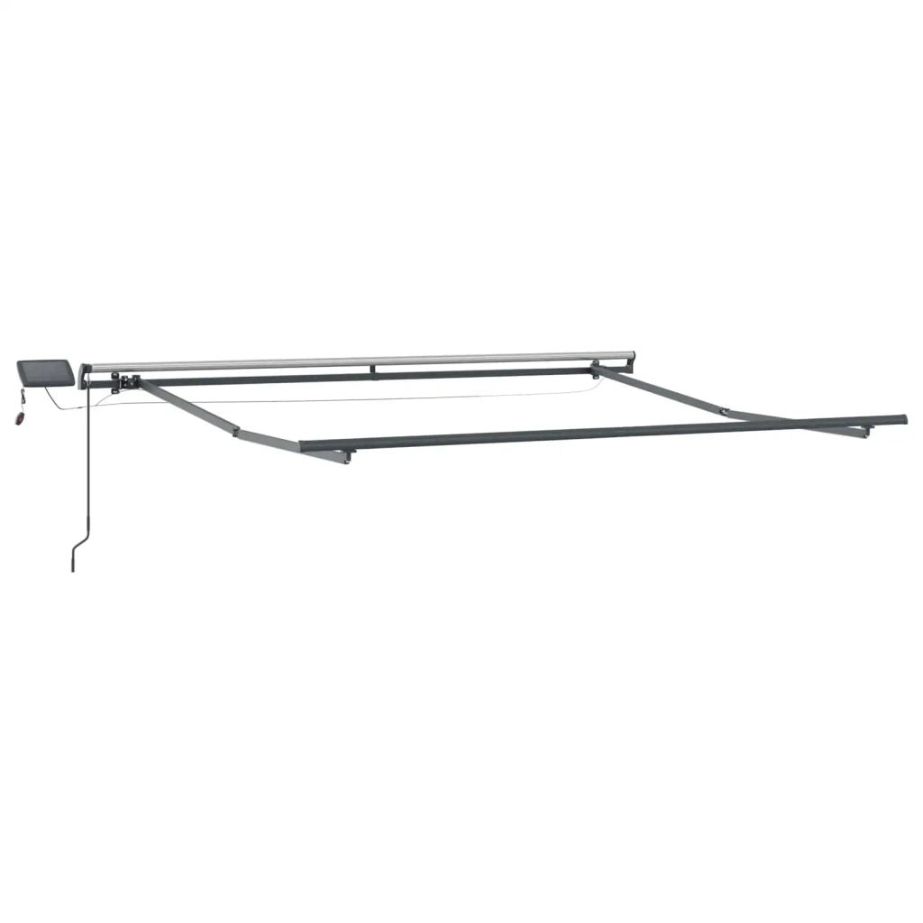 Tenda Retrattile Rosso e bianco 300 x 250 cm Tessuto 3329984