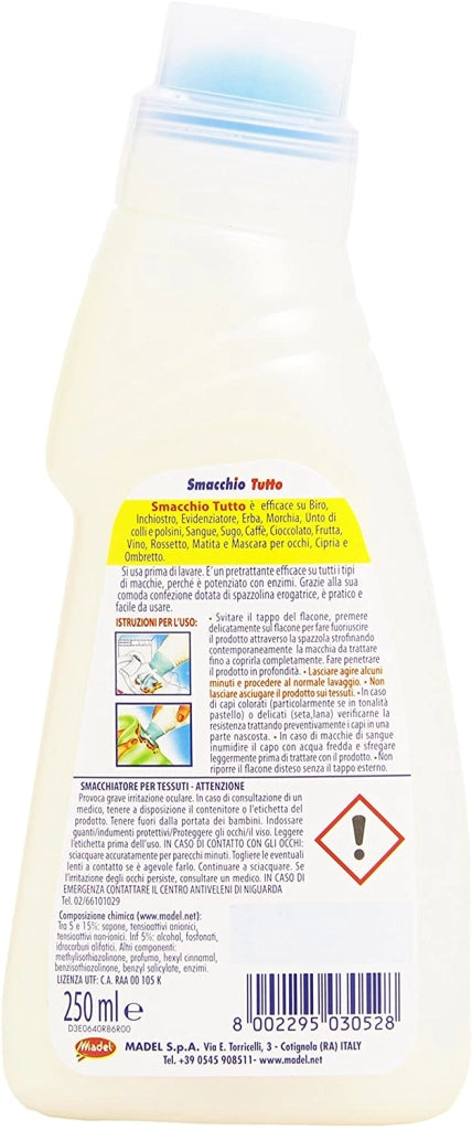 SMACCHIA TUTTO LIQUIDO 250ML