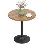 Tavolo da bar rotondo 60 cm ¨C zephmum ¨C noce