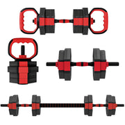 Set Hantel 6 in 1 ¨C Minimal ¨C 15 kg regolabile
