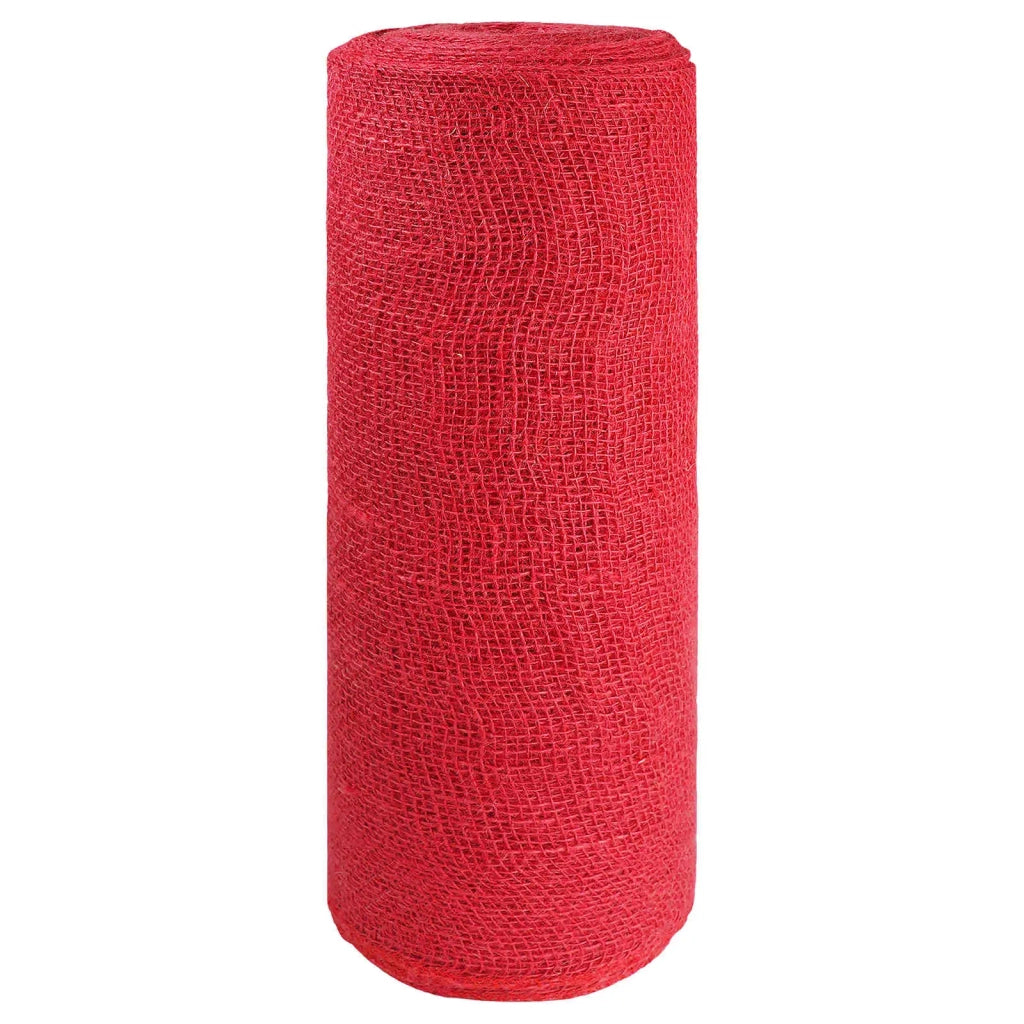 Rotolo di Juta 100 x 1500 cm Rosso 42012056