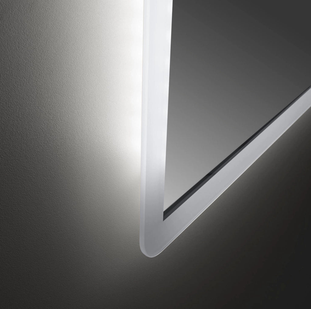 Specchio con Lampada a LED in 85x2,5x65cm TFT Luna Specchio