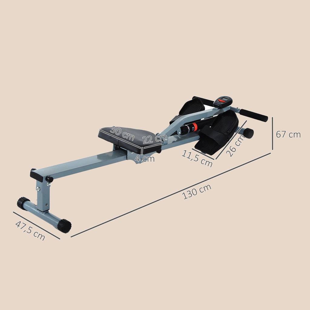 Vogatore Idraulico ¨C Xylo ¨C 12 Livelli Resistenza LCD Display 100kg