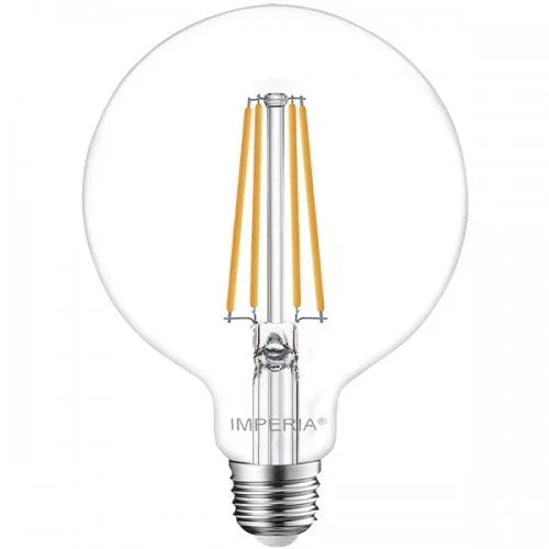 IMPERIA 6012130 Lampada LED E27 Maxisfera Filament Luce Calda