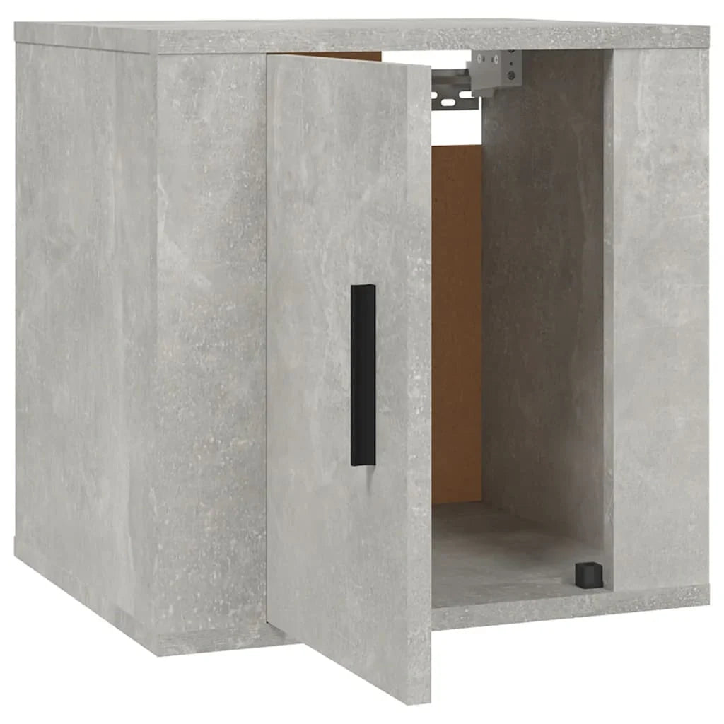Mobile TV multimediale da parete mensola TV credenza TV per sala da pranzo soggiorno camera da letto 2 pezzi 40 x 34,5 x 40 cm grigio 02_0028910
