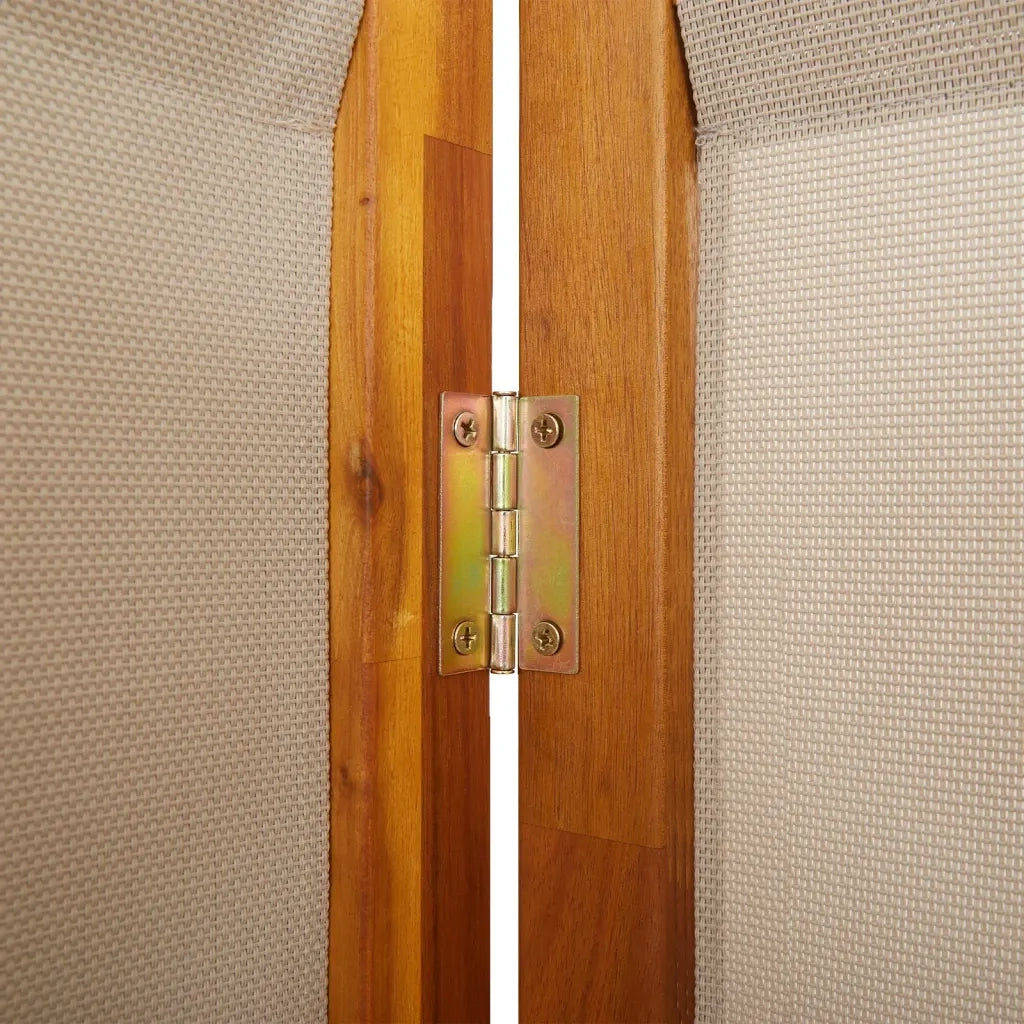 Divisorio Ambienti | Divider per stanze | Paravento a 4 Pannelli Tortora 280x180 cm