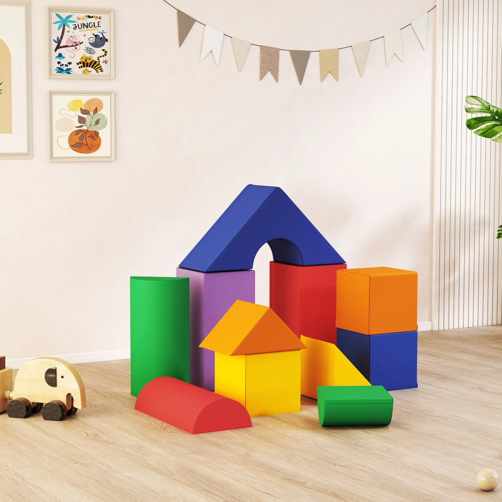 Set di 11 blocchi da gioco per bambini ¨C zephmum ¨C colorato