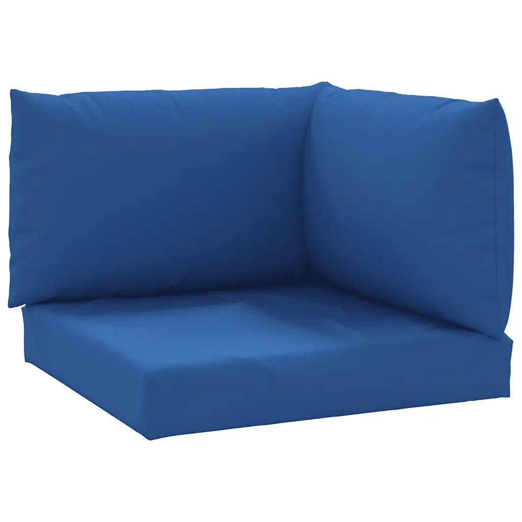 Cuscini per Pallet 3 pz Blu in Tessuto Oxford 361783
