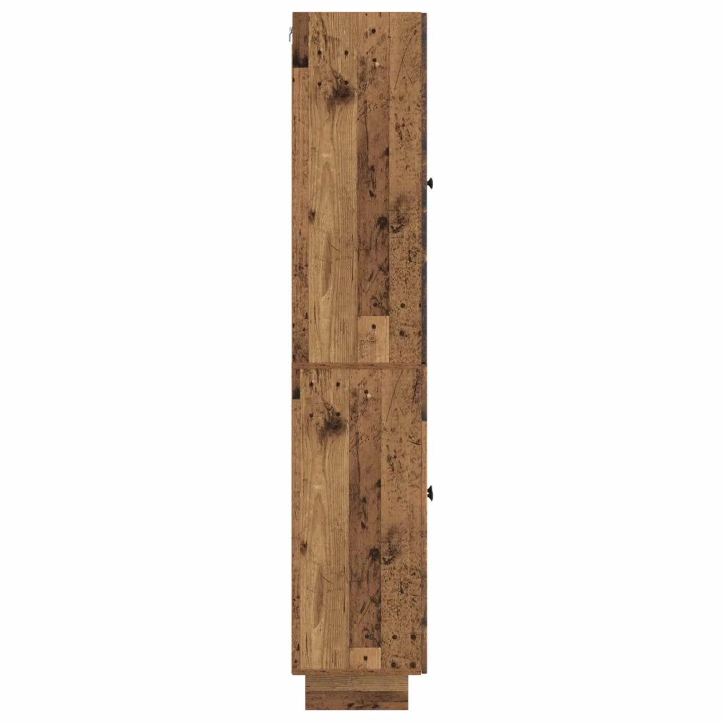 Set di armadi 2 pcs Legno antico 66 x 34,5 x 90 cm 3416365