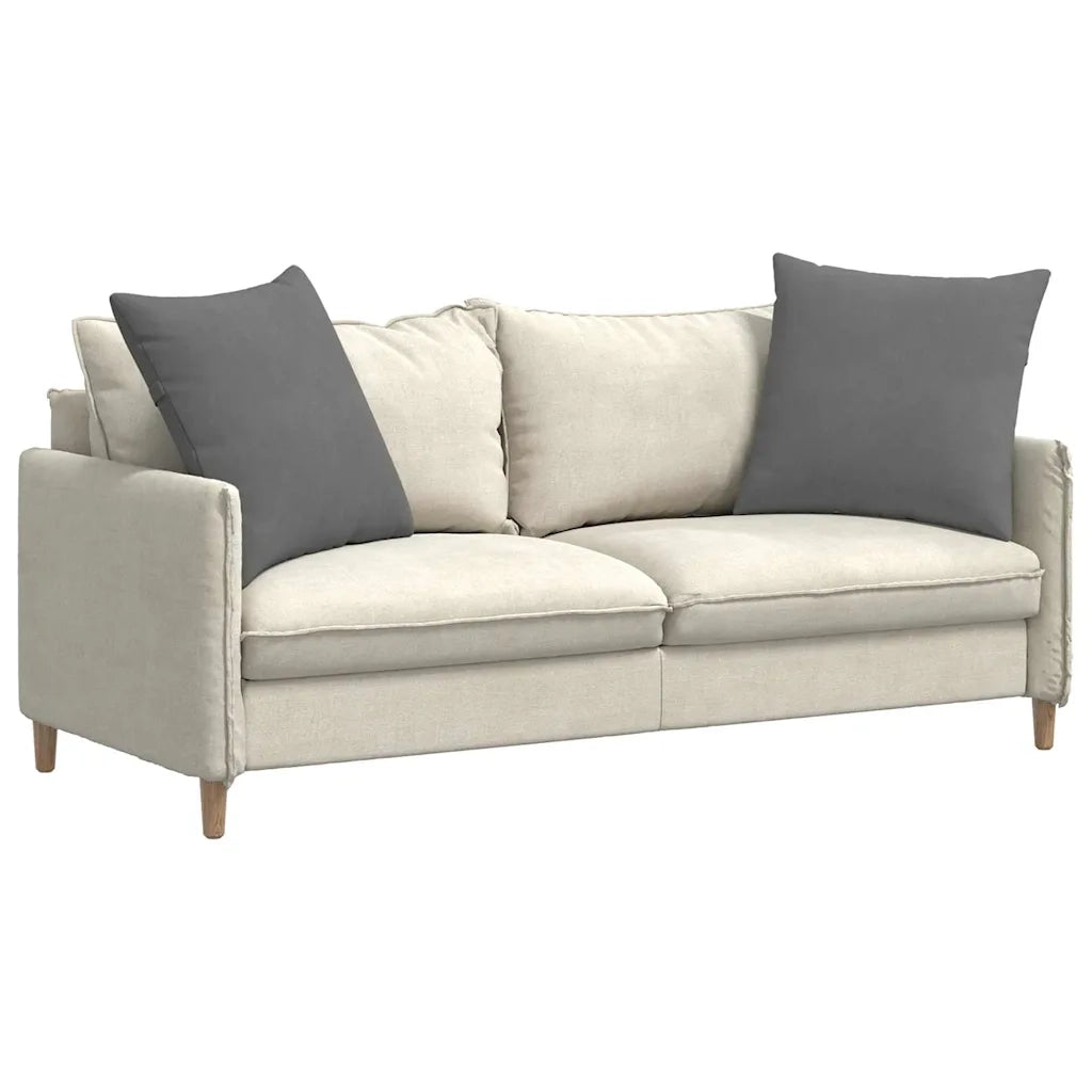 Cuscini da Divano 2 pz-Set di 2 Cuscini per Sofa Grigio scuro 80 x 80 cm Tessuto 846972