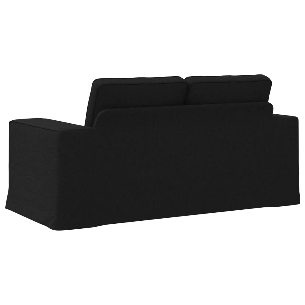 Divano Nero 162 x 80 x 82 cm Tessuto 42024385