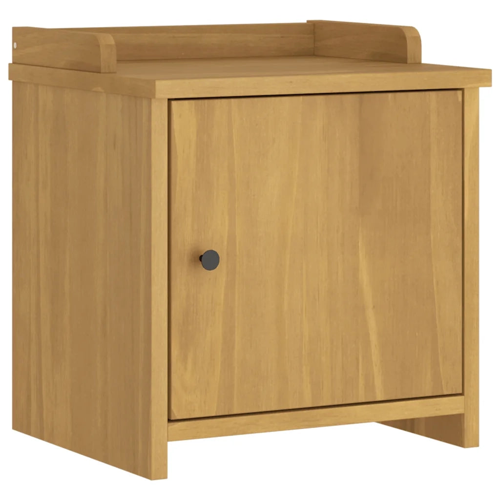 Panca da Corridoio-Sgabello-Panca con Contenitore SANDNES 45x40x50 cm Legno Massello di Pino 970600