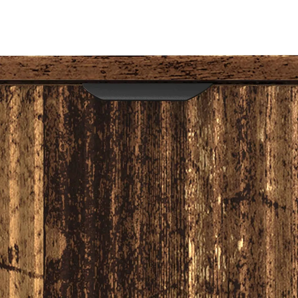 Set di mobili per il bagno con cassetto 2 pcs Legno vecchio 3393101