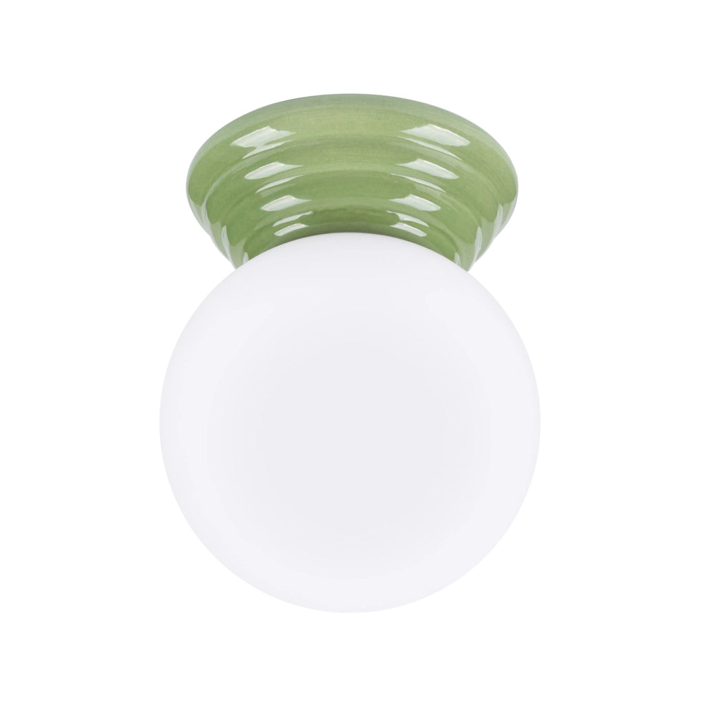 Lampada da soffitto ZORI verde IP44
