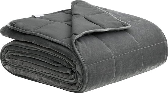 Dekken per 4 stagioni, blu, morbido e caldo, coperta da letto e da divano - 150x220cm, coperta da letto premium leggera