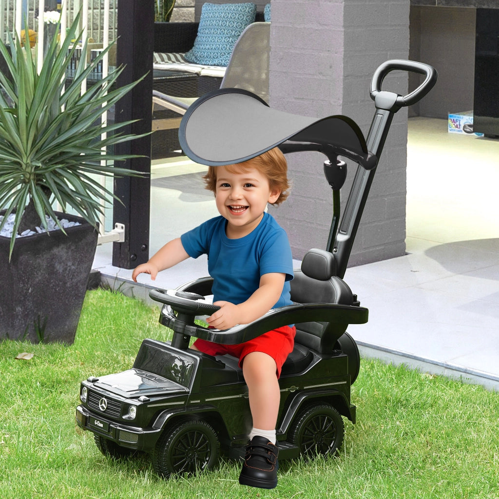 Cavalcabile Auto Bambini Multi-accessoriata ¨C Xylo ¨C Nero 12-36 Mesi