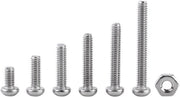 Kit di viti Inbus a 230st M2 Rvs in SS304 - Assortimento con contenitore di conservazione - Alta resistenza alla corrosione - Ideale per...