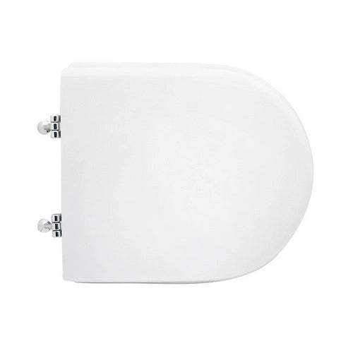 Copriwater compatibile per WC Sanitosco vaso Free Chiuso forma 7 Bianco