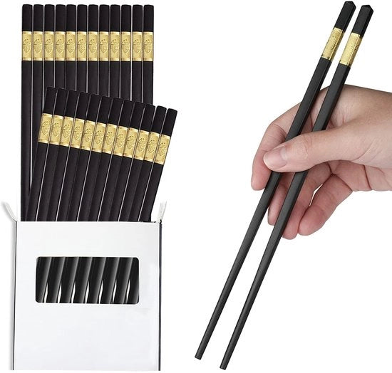 Pari di Stuzzicadenti in Vetro di Fibra - 10 pezzi - Resistenti al Lavastoviglie - Antiscivolo - 24 cm - Robusti e Leggeri