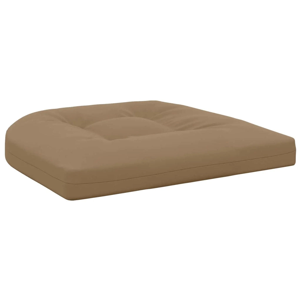 Cuscini per Sedia in 4 Pezzi 4 pz 100% Poliestere Tortora 945307