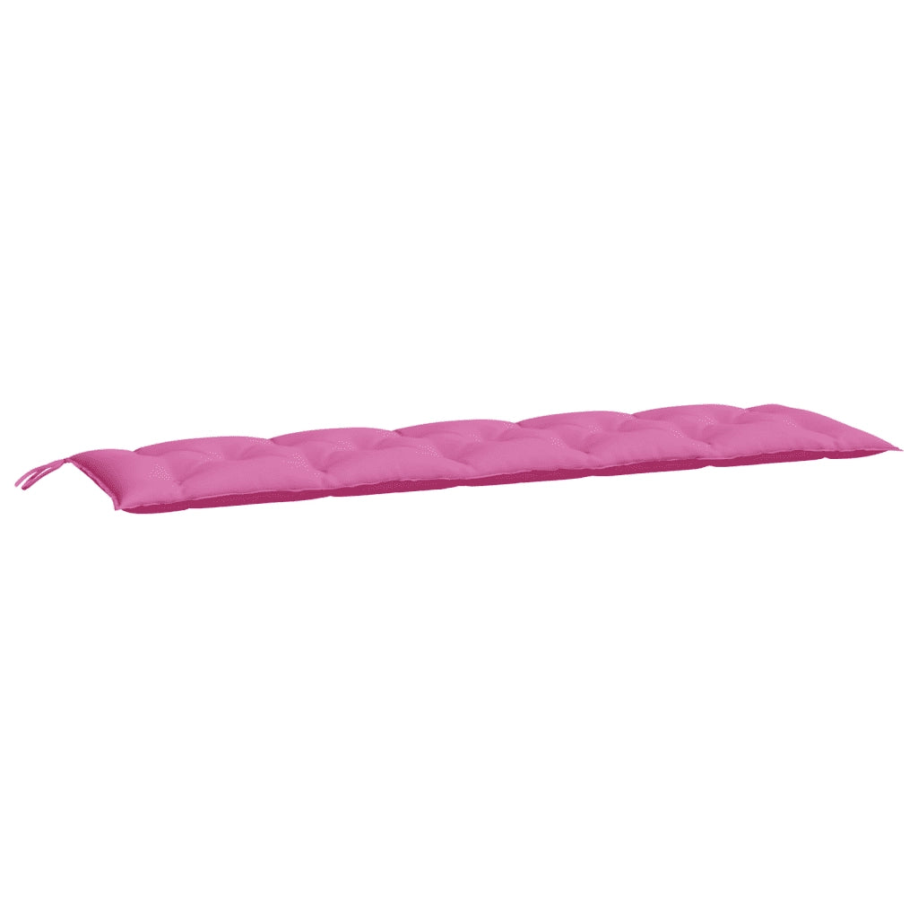 Cuscino per Panca | Cuscini per sedie Rosa 180x50x7 cm in Tessuto Oxford