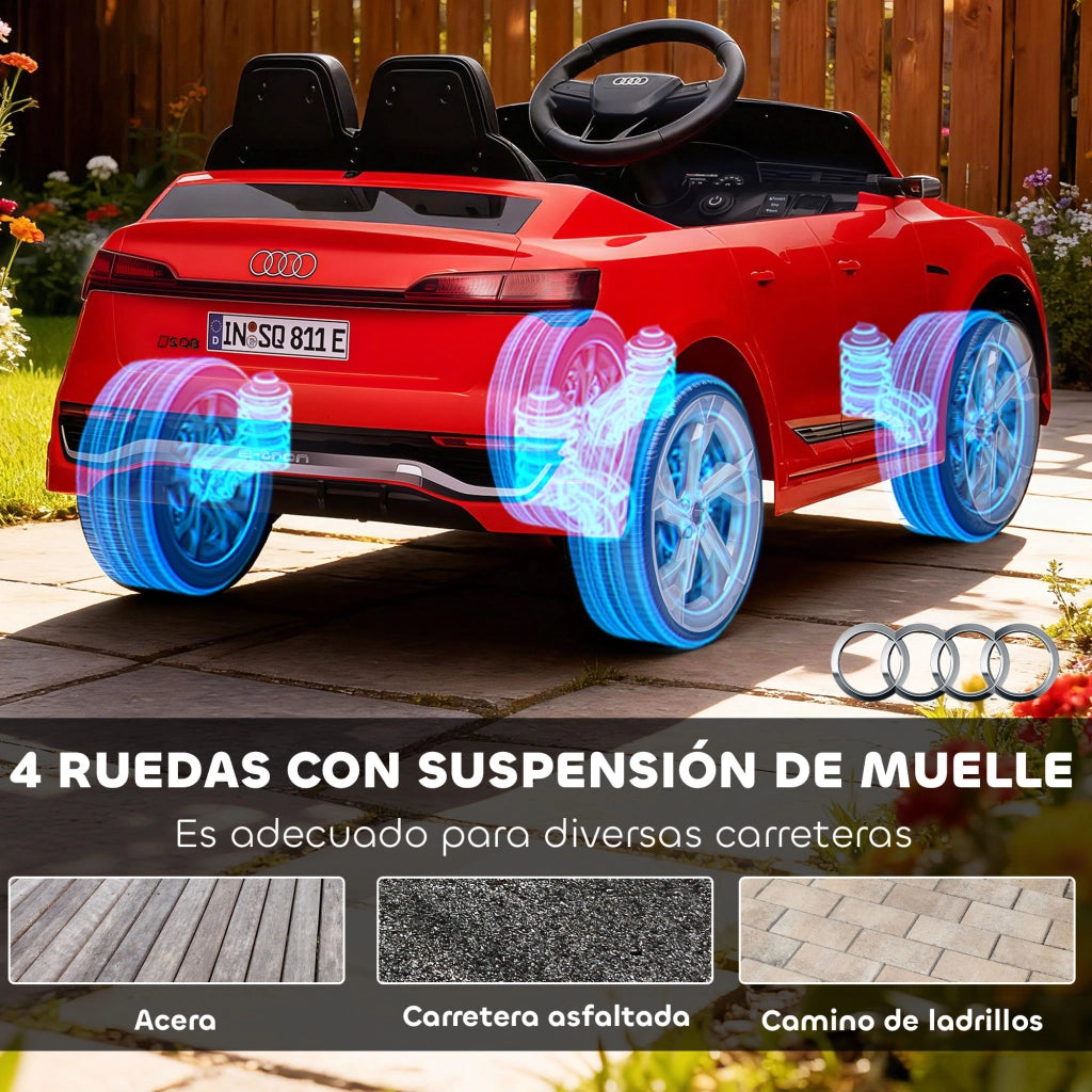 Auto Elettrica per Bambini Audi Q8 e-tron Sportback ¨C Minimal ¨C Rosso