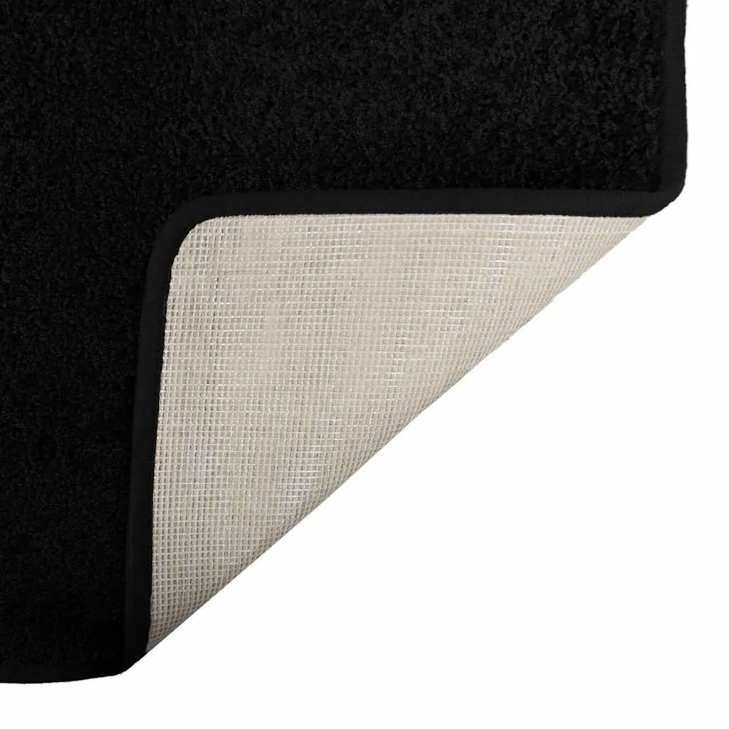 Runner in Moquette Nero 80 x 500 cm 100% Polipropilene Tuft 42011409