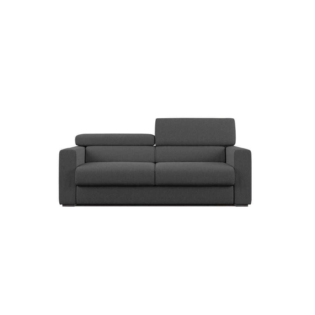 Dylan Divano con pouf estraibile 158 cm antracite