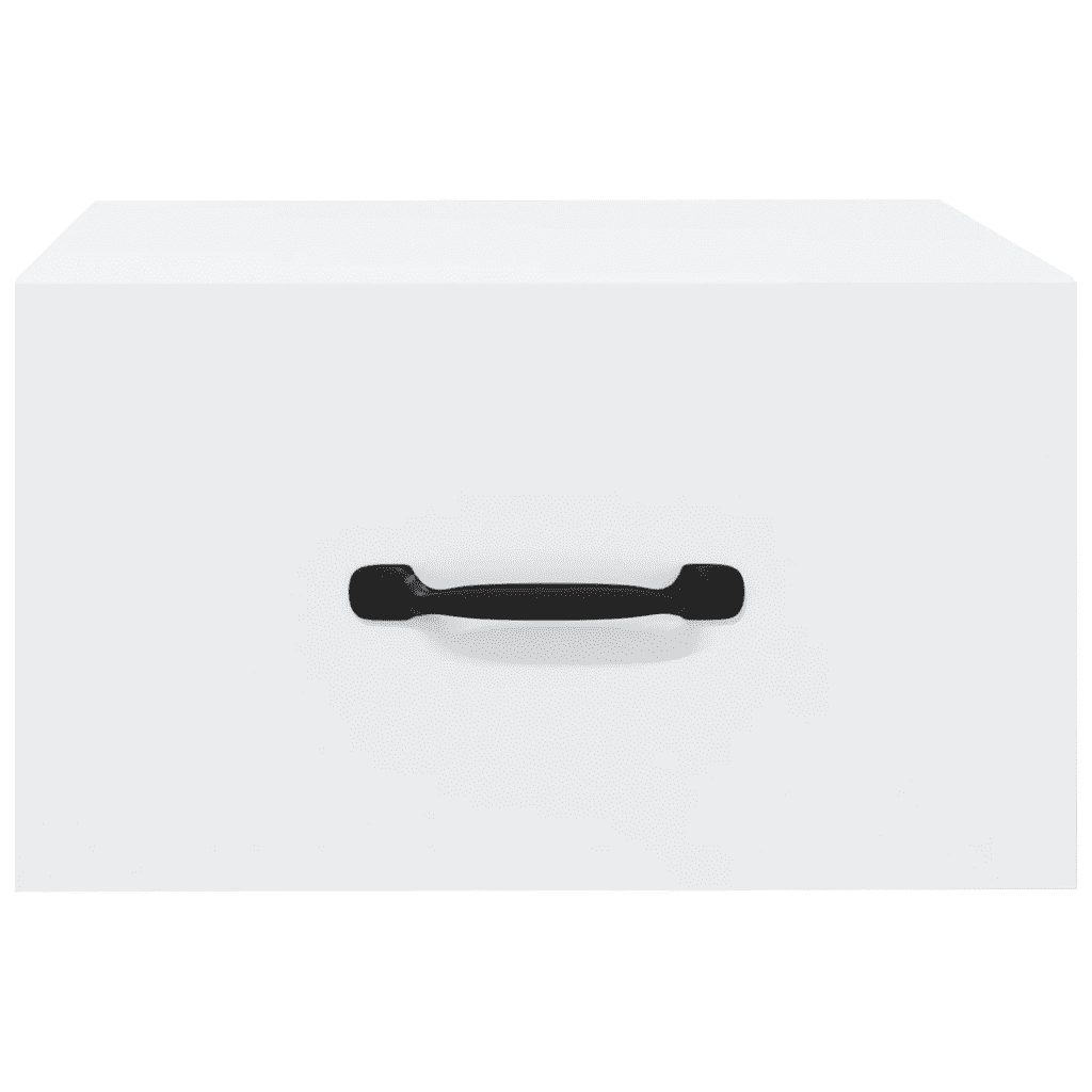 Comodino a Muro Bianco 35x35x20 cm 812852